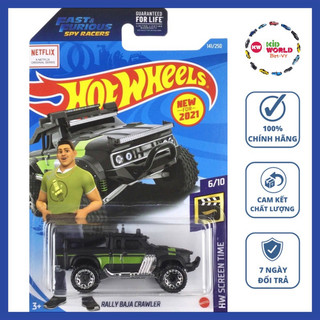Xe mô hình Hot Wheels basic Bán tải Rally Baja Crawler GRX38.