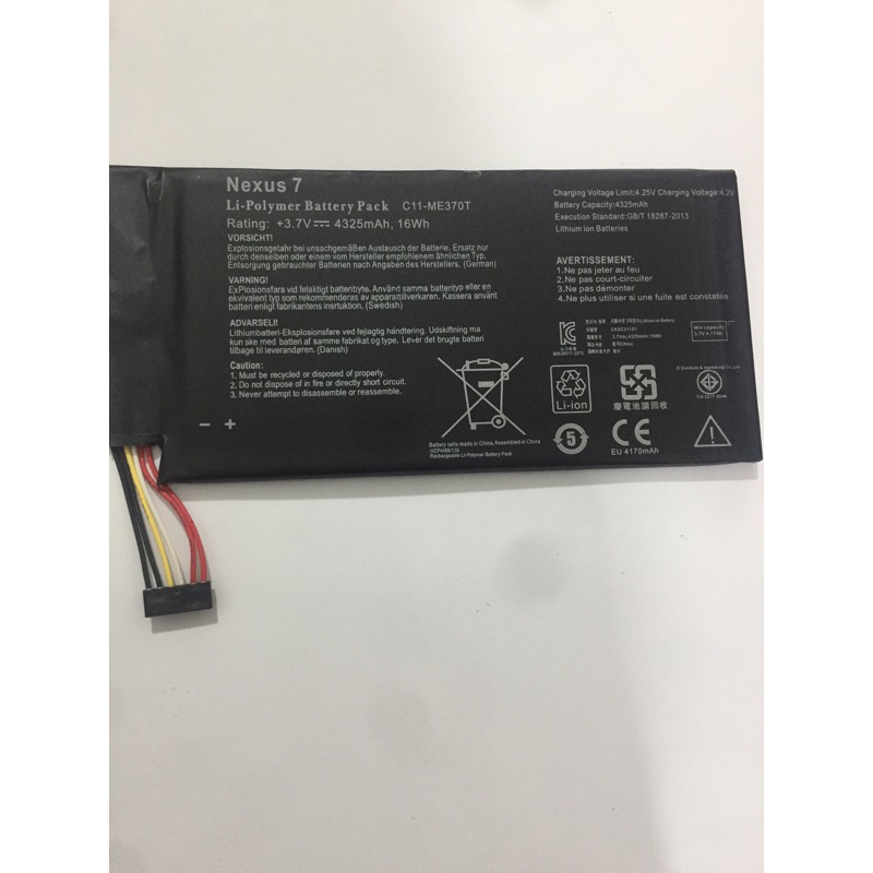pin máy tính bảng asus google nexus 7(C11-Me370T)