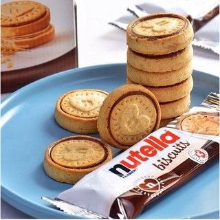 Bánh qui Nhân Socola Ferrero Nutella biscuits 41,4g - 1 gói có 3 miếng (Đức)