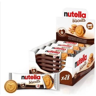 Bánh qui Nhân Socola Ferrero Nutella biscuits 41,4g - 1 gói có 3 miếng