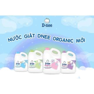 Nước giặt dnee organic chính hãng cho bé can 3000ml