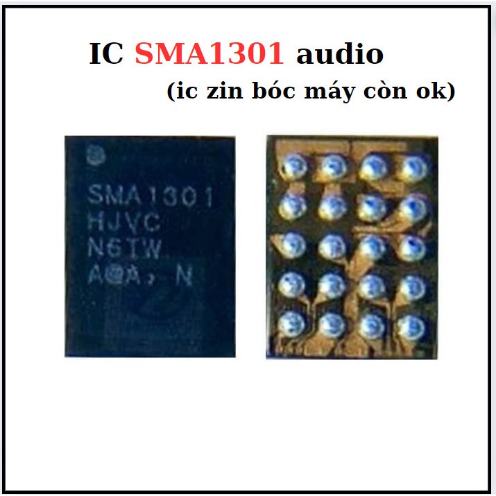 ic SMA1301 audio,sửa main