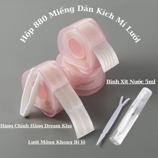 Hộp 880 miếng dán kích mí lưới kèm bình xịt-tặng nhíp+que kích mí
