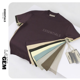 Áo thun fear of god essentials shirt fw23 chữ nhựa - authentic 100% bao check legit