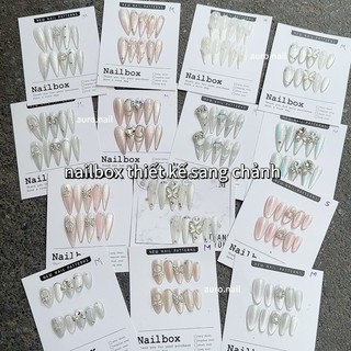 (HÀNG CÓ SẴN) Set 10 nailbox nhiều kích cỡ móng tiện lợi dễ dùng