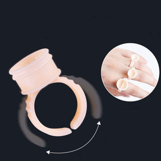 Nhẫn đựng mực, keo nối mi