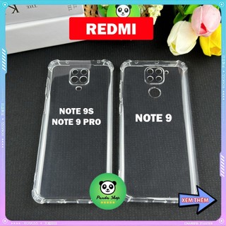 Ốp Redmi NOTE 9 / 9S / 9 PRO Bảo Vệ Cam, Chống Sốc, Trong Suốt, Silicon