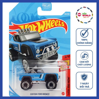 Xe mô hình Hot Wheels basic Custom Ford Bronco GTB36.