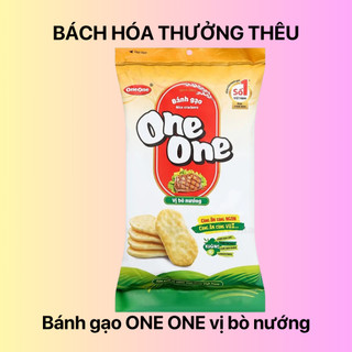Bánh gạo vị bò nướng One One gói 150g