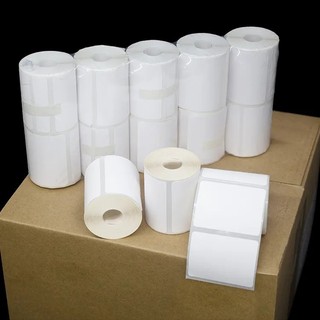 Giấy in tem nhãn kích thước 40x30 decal nhiệt 30x40 giấy nhiệt 3x4 giấy in 30*40 decal nhiệt 4x3 [CUỘN 200TEM 40x30 ]