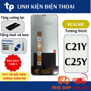 Màn Hình REALME C21Y / C25Y ZIN (Tặng  bộ sửa  & keo dán , chọc sim)
