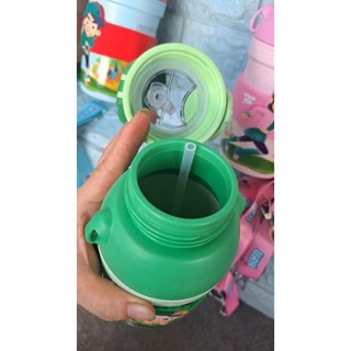 Bình nước giữ lạnh lúa mạch có dây đeo Kun