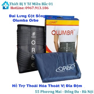 Đai Lưng Cột Sống Olumba Orbe Thoát Vị, Thoái Hóa, Đau Lưng