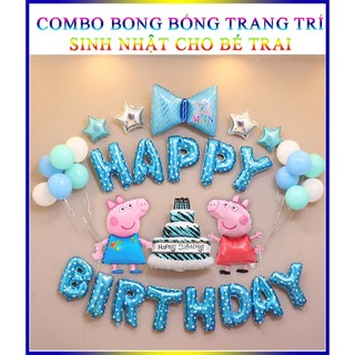 Combo Bong Bóng Trang Trí Sinh Nhật Cho Bé