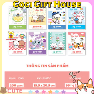 Tập vở học sinh hp book gấu dâu lotso, bạn nhỏ 4 ô ly, 5 ô ly 96 trang