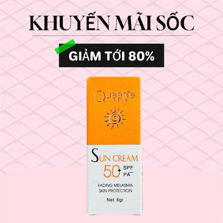   XÃ LỔ  Kem chống nắng mini phổ Quang ac Queenie Skin tuýp nhỏ 6gr 