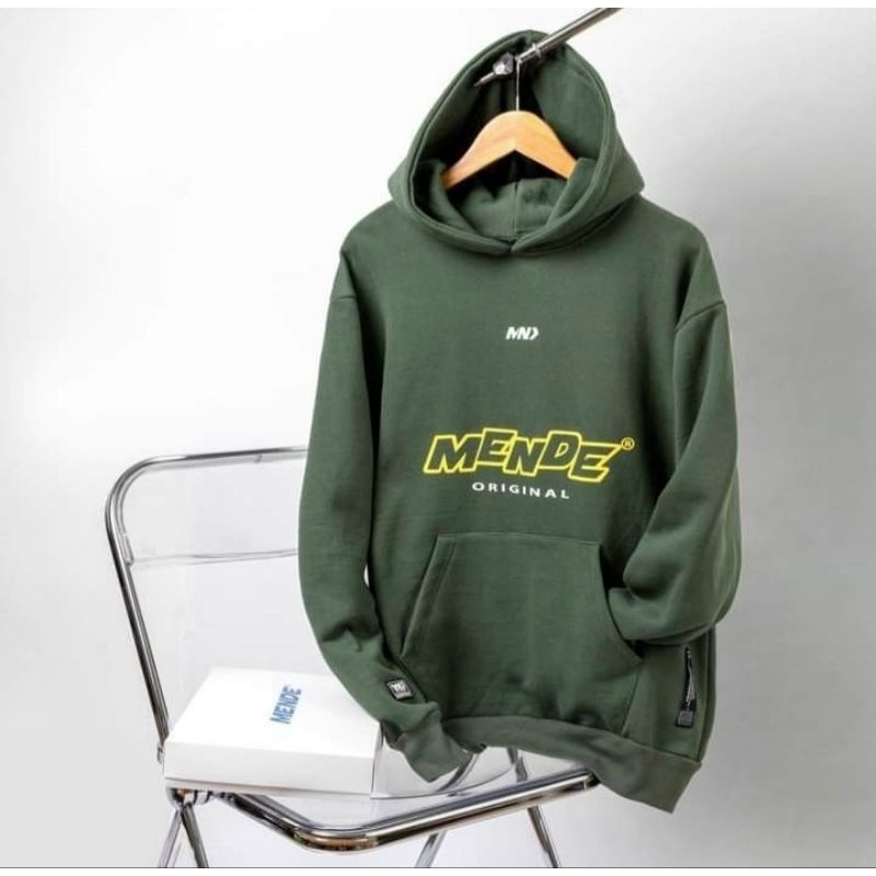 Áo hoodie local brand nỉ ngoại cotton MENDE