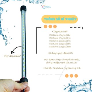 Đèn bể cá cảnh Đèn led chìm dành cho hồ cá cảnh