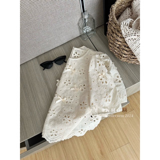 Áo ren phối nơ nhỏ QCL1