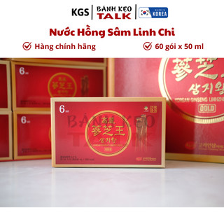 (Date 12/2026)Nước Hồng sâm Linh chi KGS 3000ml(50ml x 60 gói)