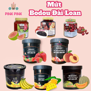 MỨT BODUO ĐÀI LOAN TRÁI CÂY ĐỦ CÁC MÙI 1KG Từ Pink Pink Nguyên Liệu & Dụng cụ Pha Chế Đồ Uống