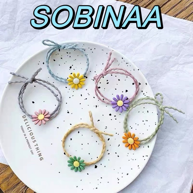 Dây cột tóc bông siêu xinh