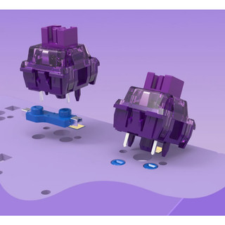Switch ttc purple v2- linear / 5 pin / 50gf - công tắc bàn phím cơ