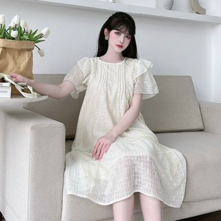 [Hàng cao cấp] Váy bầu đầm bầu thiết kế sang chảnh mặc đi làm đi chơi đều đc💗Free size 43~68k
