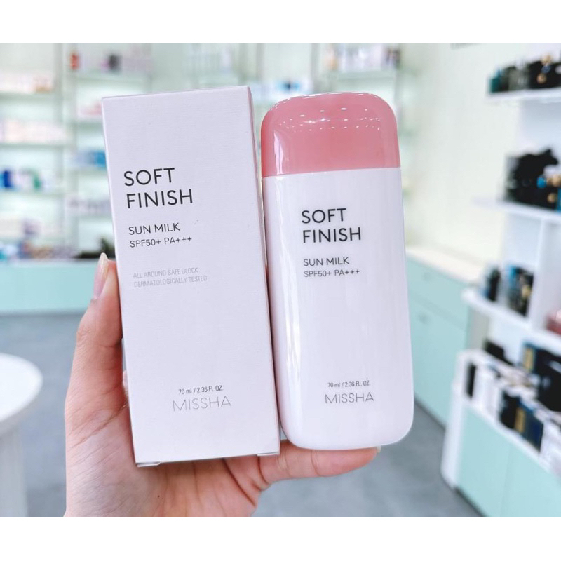 KEM CHỐNG NẮNG MISSHA SOFT FINISH SUN MILK