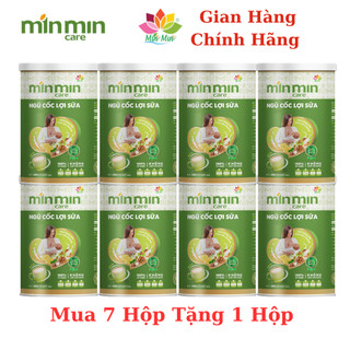 [DATE LUÔN MỚI] COMBO 7 HỘP TẶNG 1 Các Loại Ngũ Cốc Min Min Care