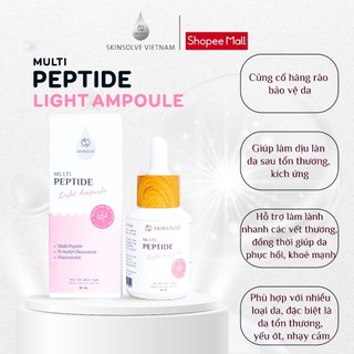 Skinsolve Multi Peptide Light Ampoule 30ml Phục hồi sa hiệu quả