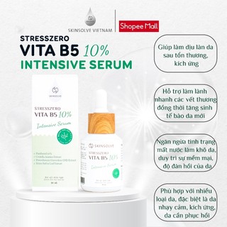 Skinsolve - Stresszero VITA B5 10% Intensive Serum _ Phục hồi