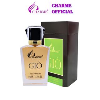 Nước hoa nam cao cấp Charme Giò, hương trái cây, ngọt ngào, ấm áp, lưu hương lâu 80ml