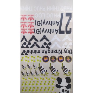 Hình ủi ép nhiệt[IN THEO YÊU CẦU INBOX SHOP]PET Tên-Số cầu thủ,in áo cầu lông,bàn là tại nhà rất đẹp[Gía khuyến mãi]Luck