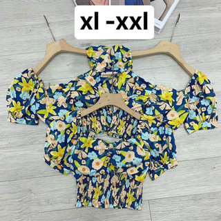 Đỗ Phương Thảo bigsize áo crop hoa