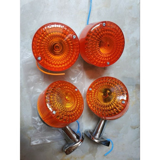 Cặp đèn xi nhan trước và sau xe Cúp 81 đời cũ