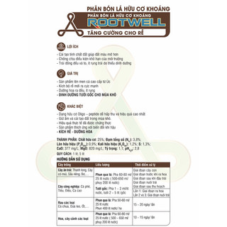 đạm cá đến từ úc rootwell 5lít