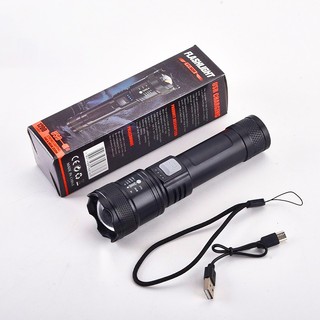  Đèn Pin Siêu Sáng TY908 Chống Nước Chuyên Dùng Cắm Trại, Đi Bộ Ngoài Trời Ban Đêm