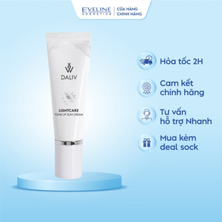 Kem chống nắng Daliv Lightcare nâng tông SPF50+ PA+++ 50g
