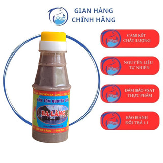  Mắm tôm Ba Làng Thanh Hóa loại đặc biệt 100 gr   làm bún đậu mắm tôm hoạc chấm thịt luộc...  