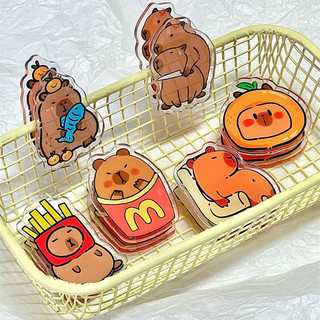 Kẹp giấy kẹp tài liệu hình gấu CAPY BARA siêu đáng yêu