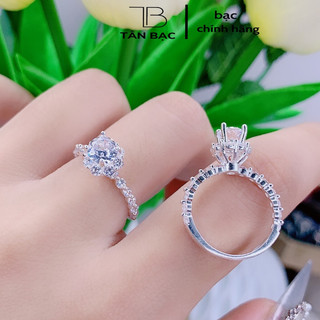 Nhẫn bạc ta , kelen đá cao hot trend - tân bạc store