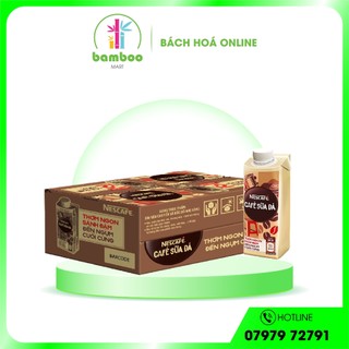 Combo 2 thùng 24 hộp cà phê sữa đá uống liền - 180ml/hộp