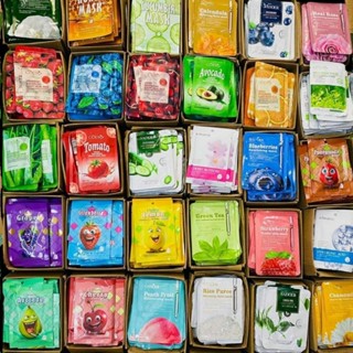 Combo 100 Mask dưỡng da tinh chất Serum mix nhiều vị HA 98% + VitaminC, A, E + Glutathione Giúp Dưỡng Trắng da.