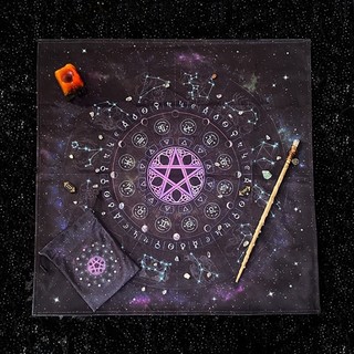 Khăn trải Tarot - Khăn trải bài Tarot, oracle, lenormand họa tiết huyền bí