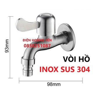 Vòi Hồ,Vòi Nước Bằng Inox 304 Cao Cấp