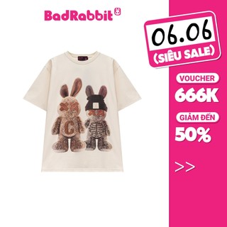 Áo Thun Unisex Bad Rabbit COUPLE TEDDY 100% Cotton - Local Brand Chính Hãng