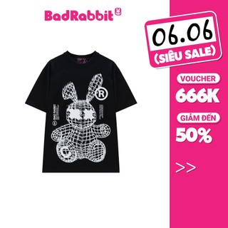 Áo Thun Unisex Bad Rabbit THE GRID 100% Cotton Local Brand Chính Hãng