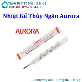 Nhiệt Kế Thủy Ngân Đo Thân Nhiệt Aurora
