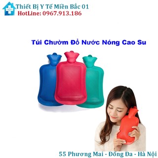 Túi Chườm Đá Nóng Lạnh Y Tế 2 Mặt Cao Su